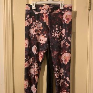 AEO floral leggings Women’s M